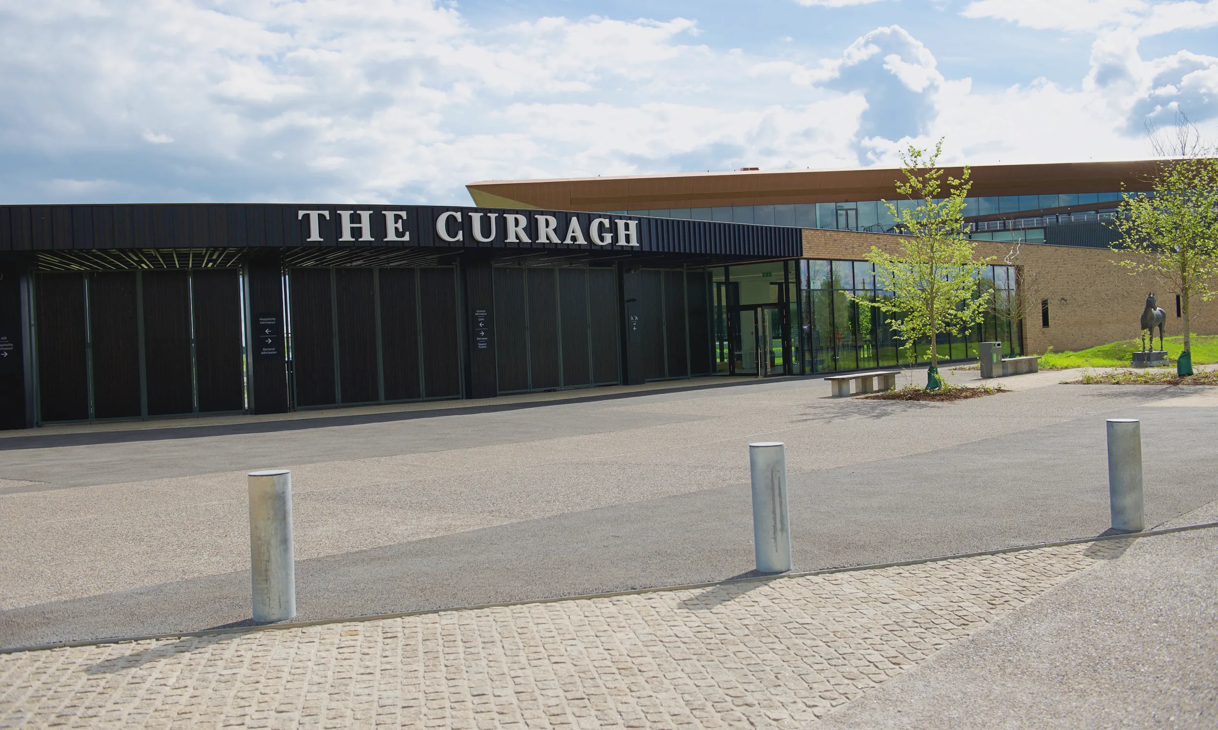 Avara™ Timber cladding Curragh Racecourse façade