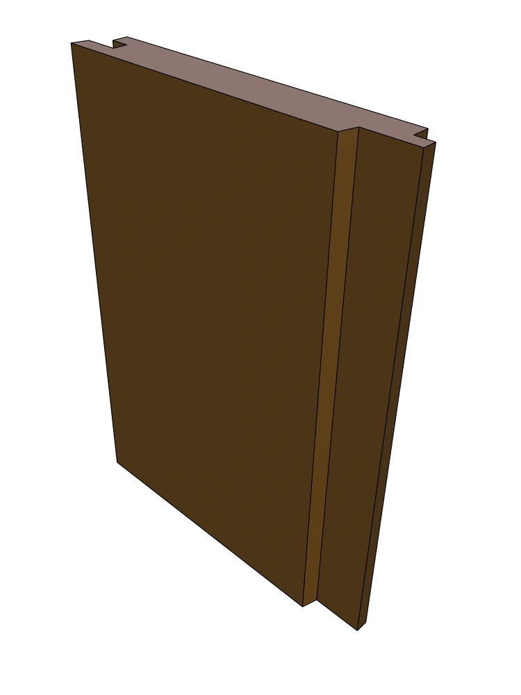 Avara™ cladding profile baroque