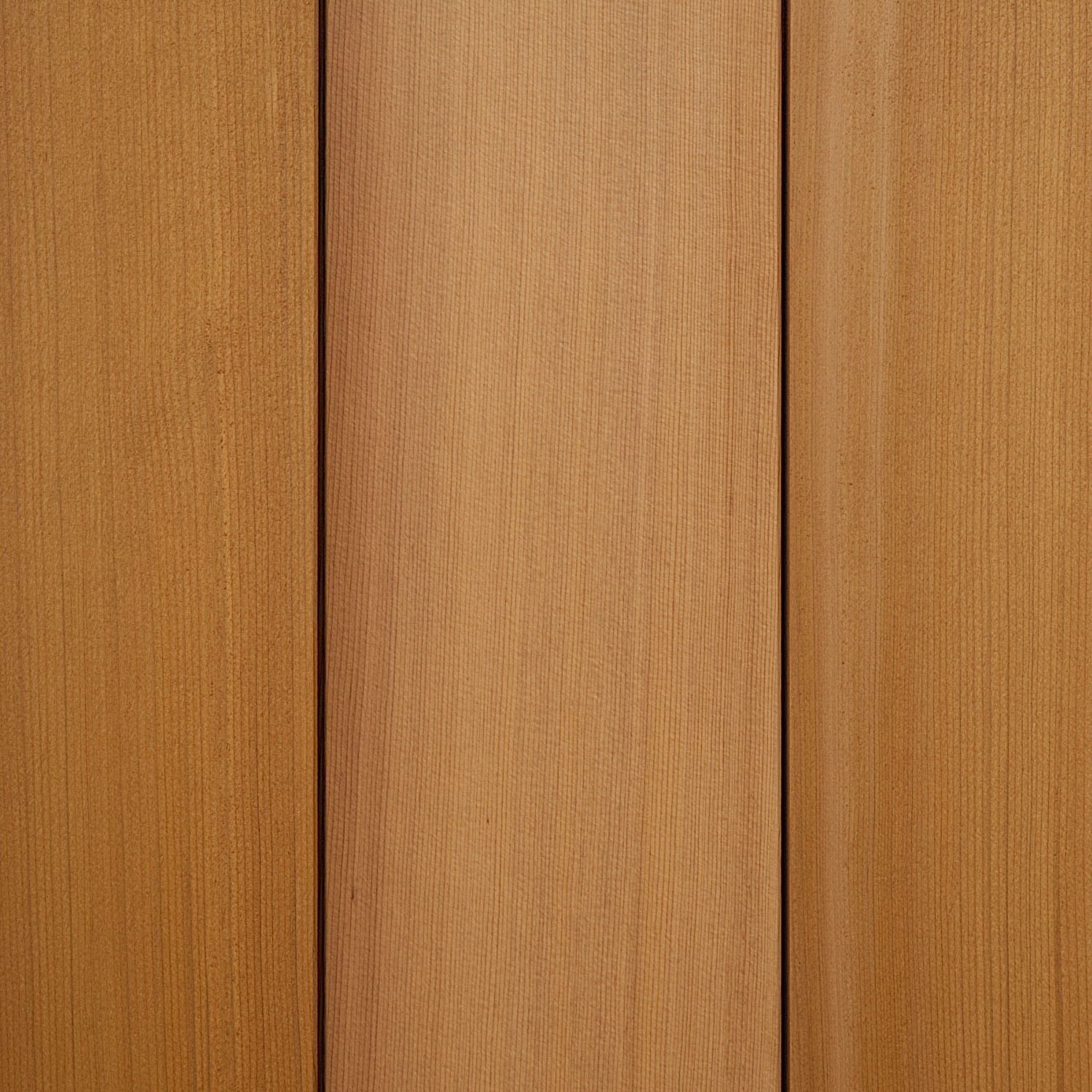 cedar smooth natural vertical grain cladding