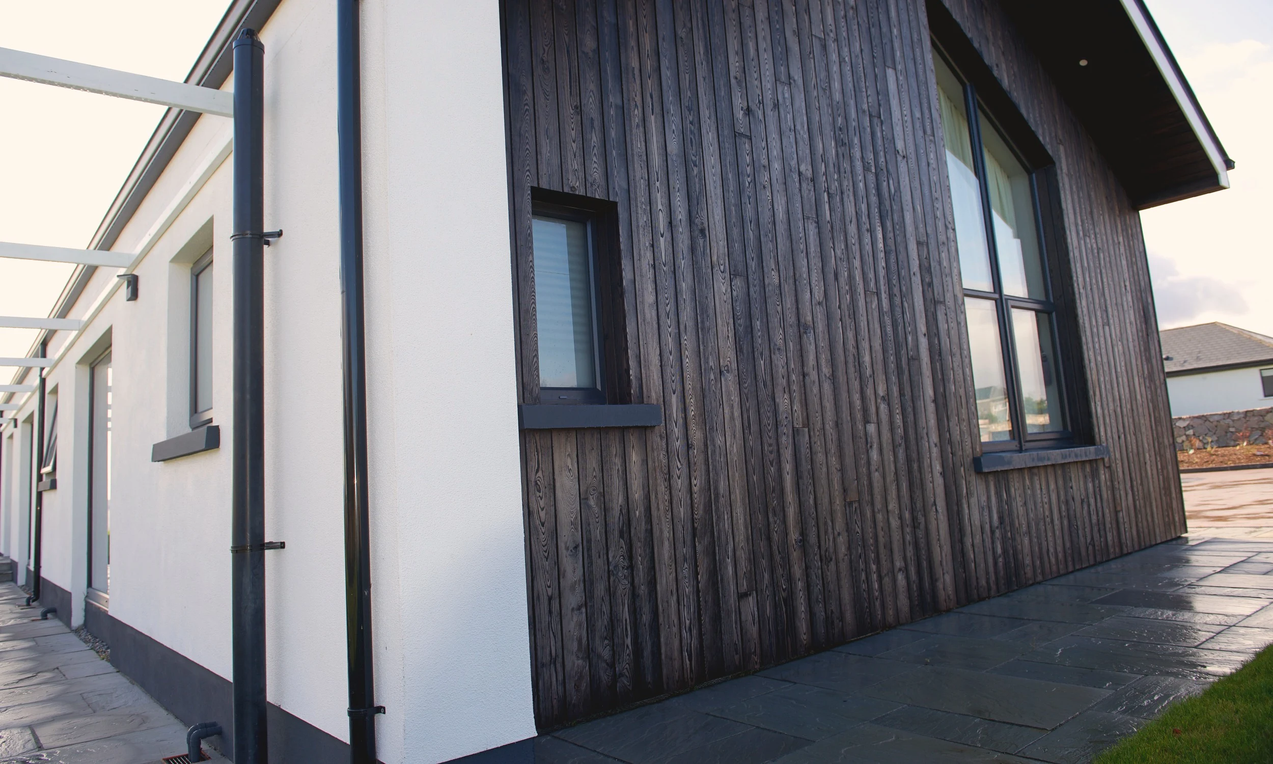 Avara™ Character Yakisugi cladding Galway close-up
