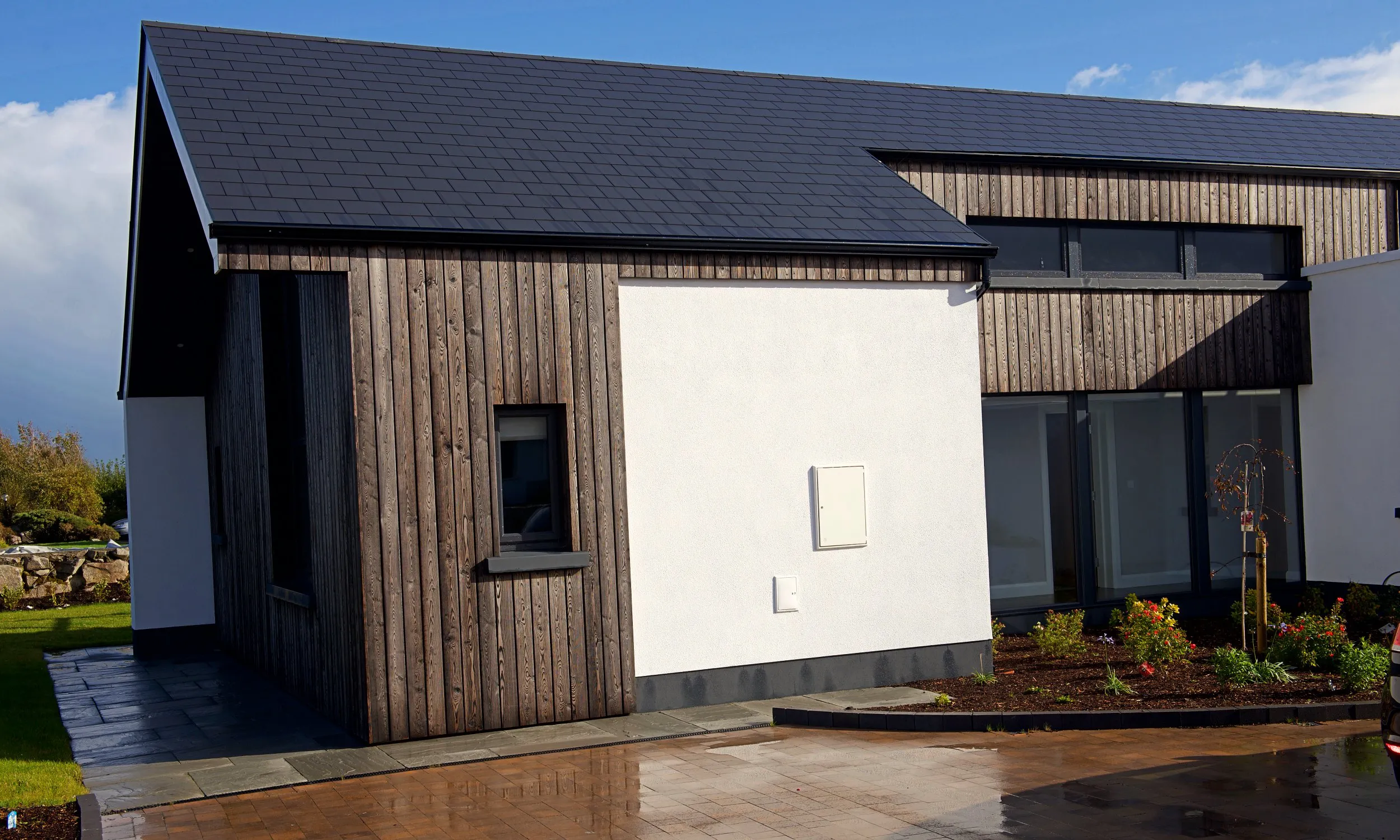 Avara™ Character Yakisugi cladding natural weathering Galway