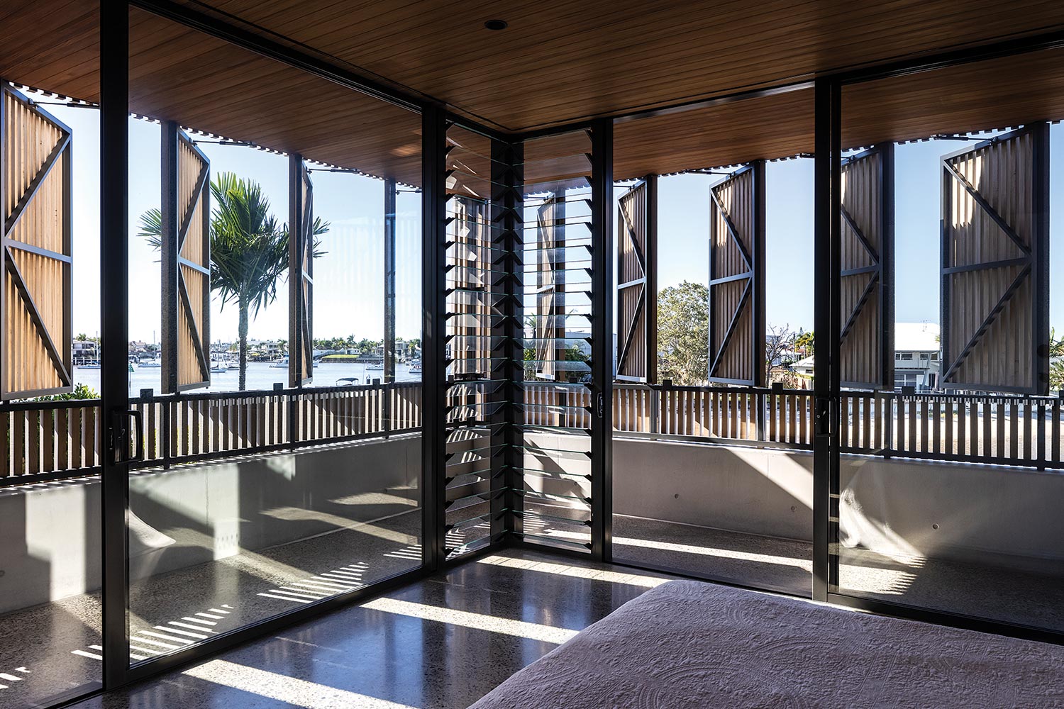 Culbara House ABODO wood ceiling