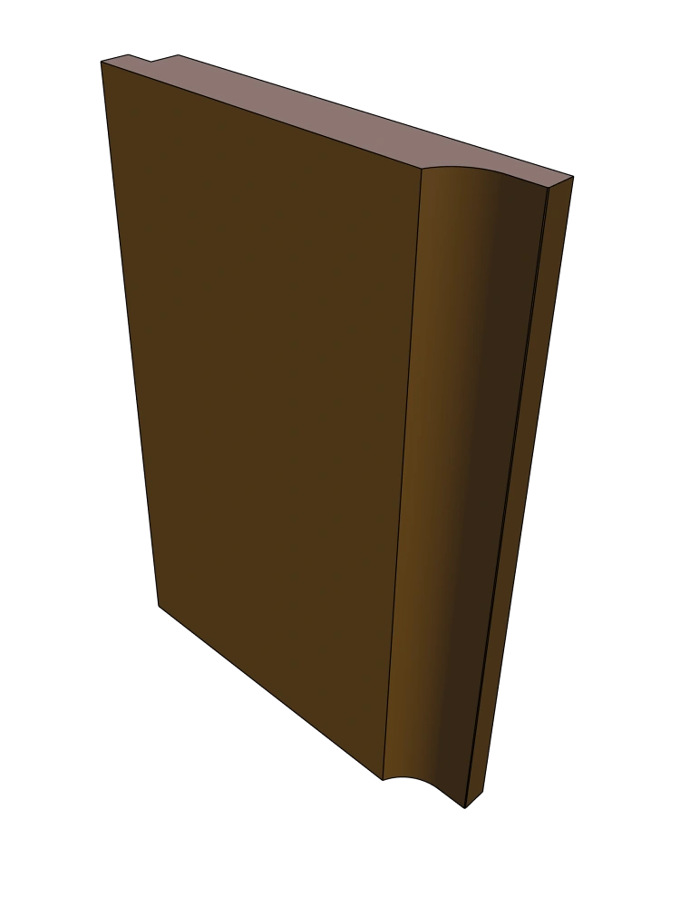 Avara™ cladding profile shiplap