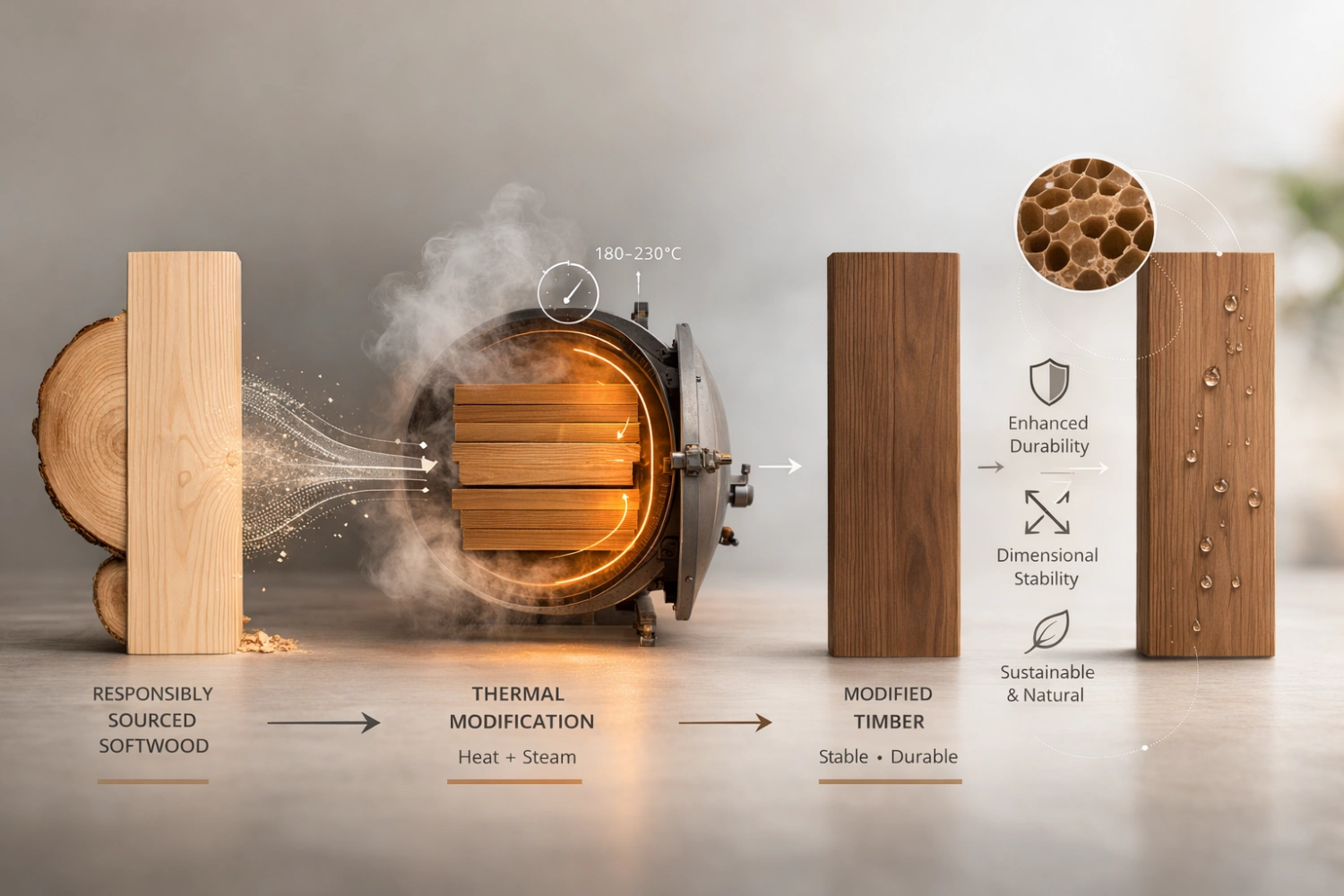 the thermowood modification process