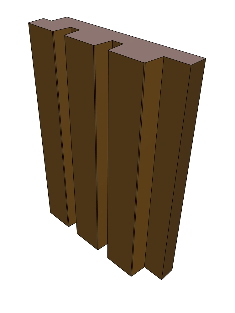 Avara™ cladding profile trinity