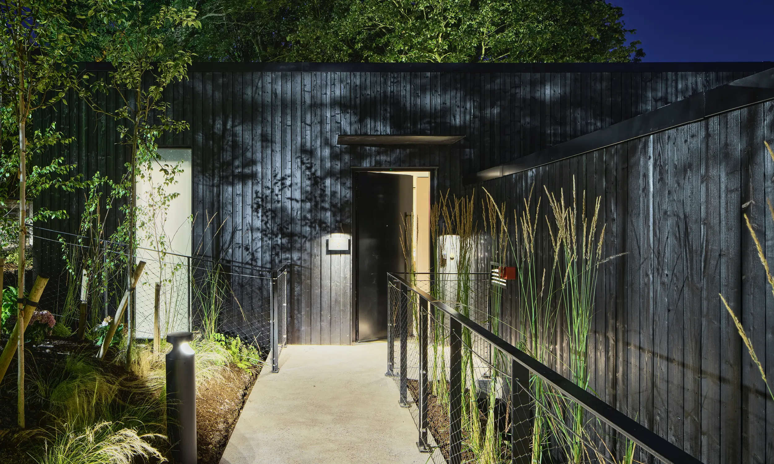 Avara™ timber cladding Montenotte Hotel texture